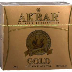ЧАЙ ЧЁРНЫЙ AKBAR GOLD 100 пак